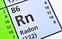 L'élément chimique Radon