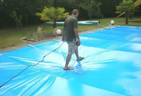 Couverture de sécurité pour piscine