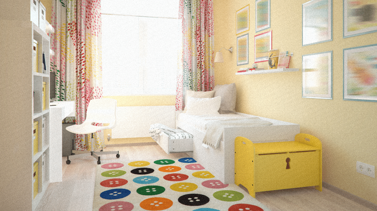 Gagner de l'espace avec les lits pour enfants avec rangements