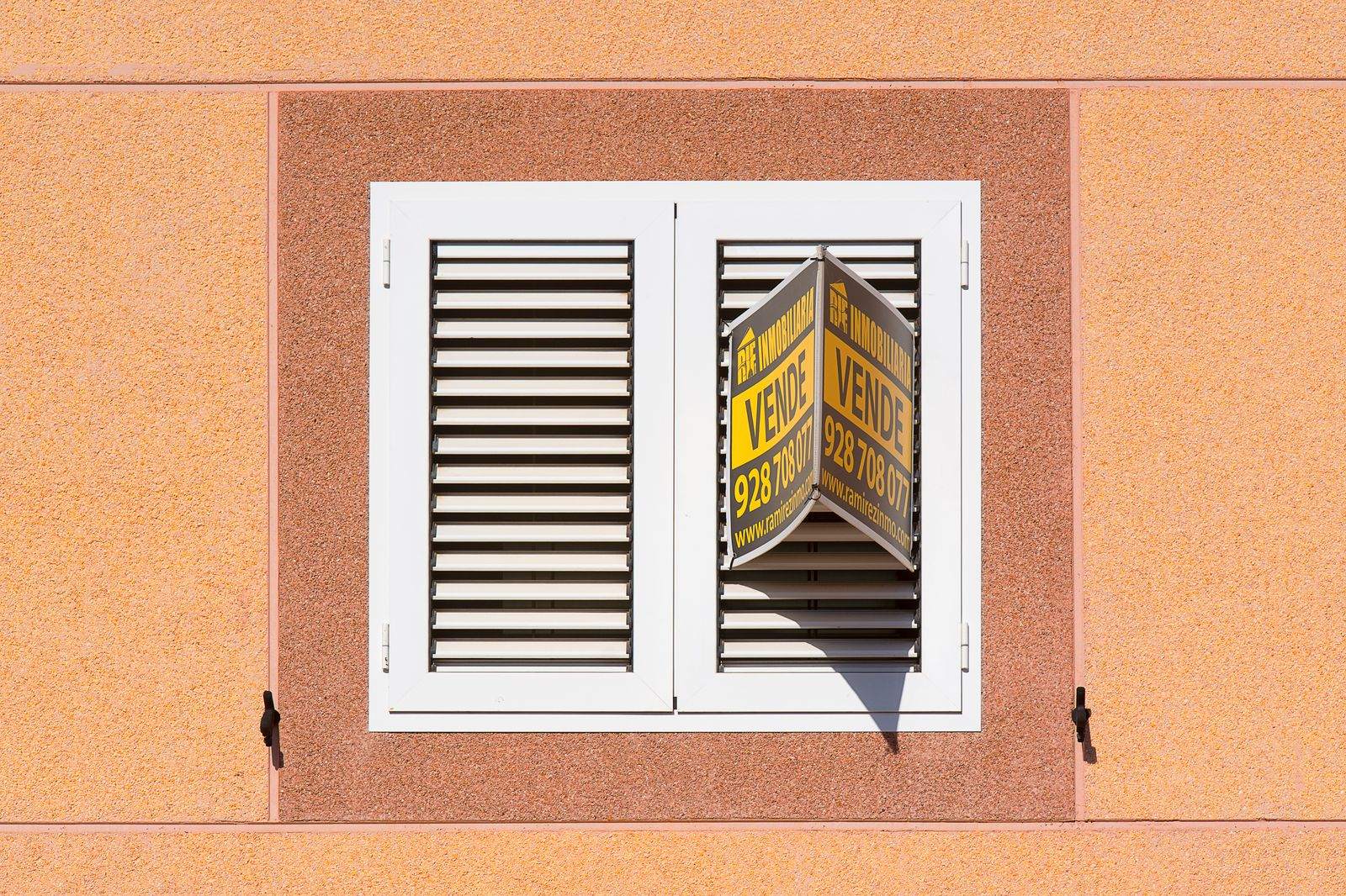 Fenêtre à volets d’une façade